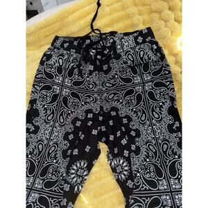 Unisex Men’s Women’s Bandana Pants 90’s Style Victorious Size Small